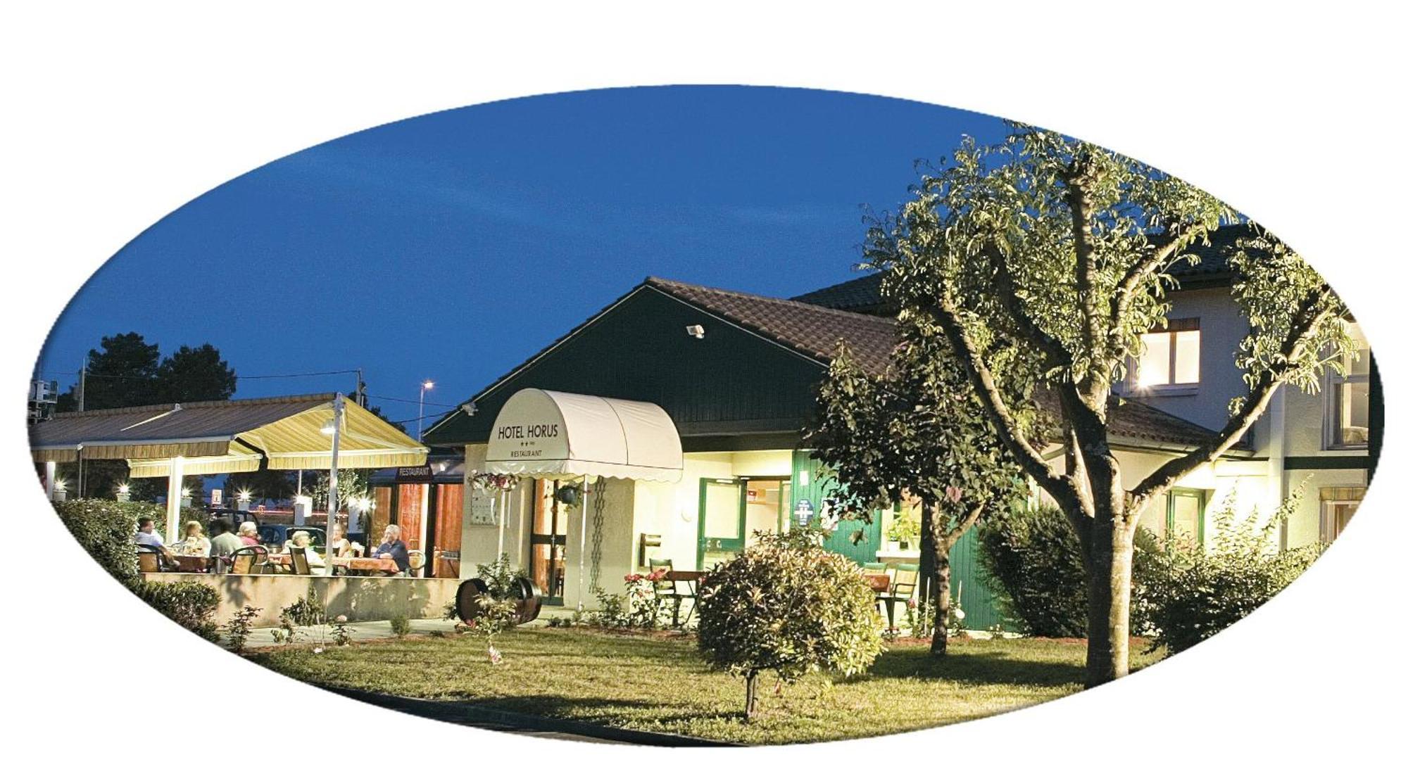 Logis Hotel Horus Restaurant Les Bruyeres Toulenne Dış mekan fotoğraf