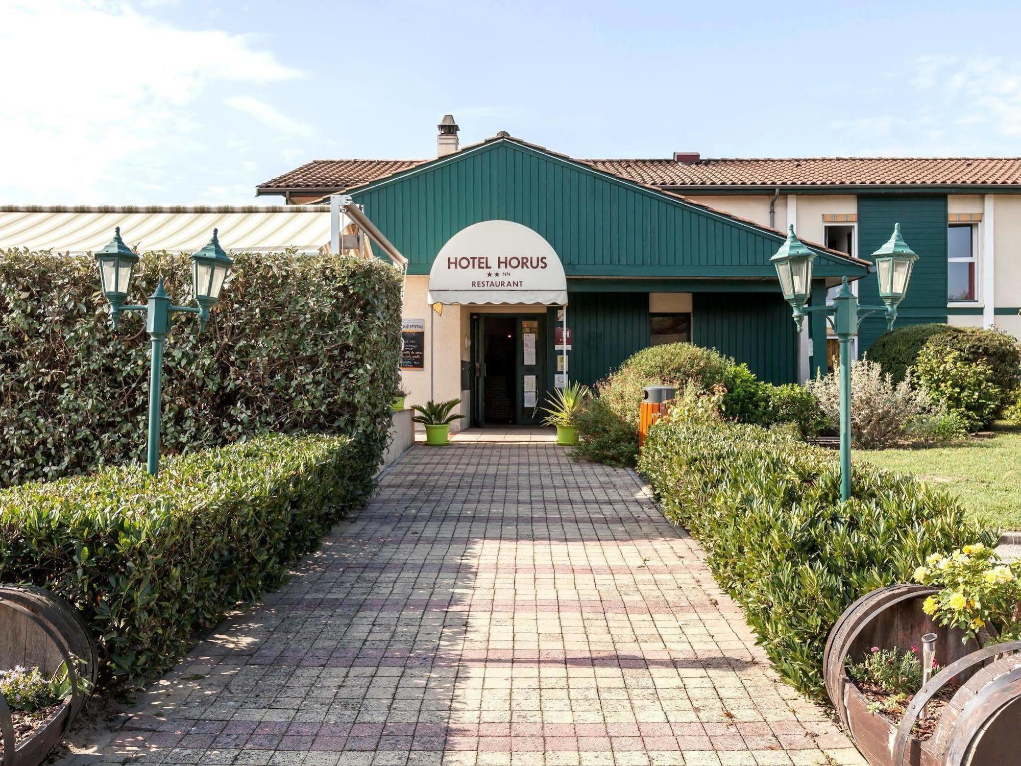 Logis Hotel Horus Restaurant Les Bruyeres Toulenne Dış mekan fotoğraf