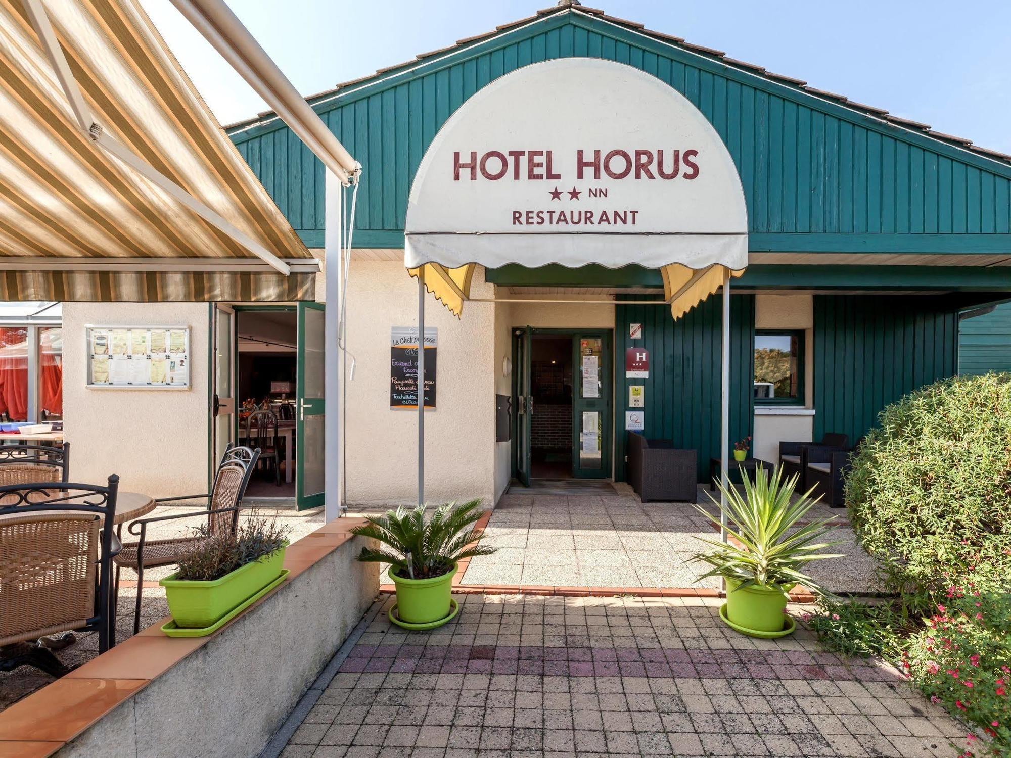 Logis Hotel Horus Restaurant Les Bruyeres Toulenne Dış mekan fotoğraf