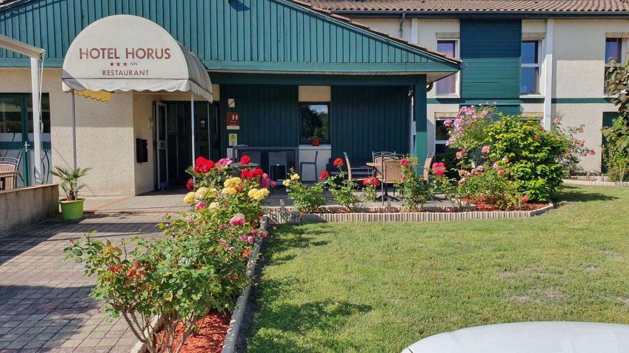 Logis Hotel Horus Restaurant Les Bruyeres Toulenne Dış mekan fotoğraf